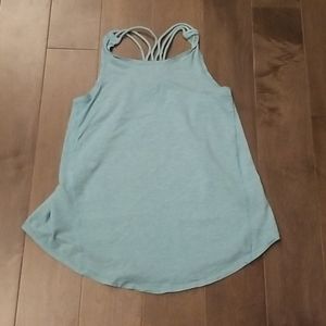 Girls turquoise Ivivva (by lululemon) top